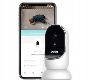 Owlet biela elektronická pestúnka